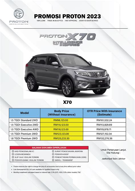 Proton X Price Latest Promotion Proton Malaysia