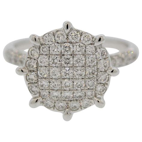 Pave Diamond Ring at 1stDibs