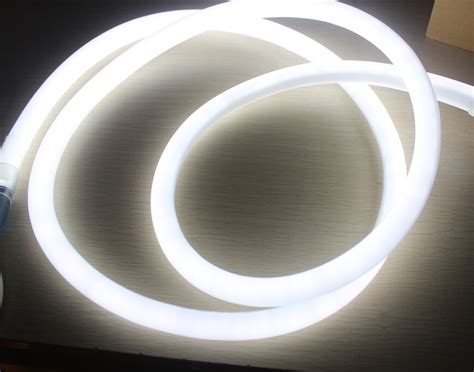 360 Degree Round Led Neon Flex 16mm Mini Rope Light 12v White Color