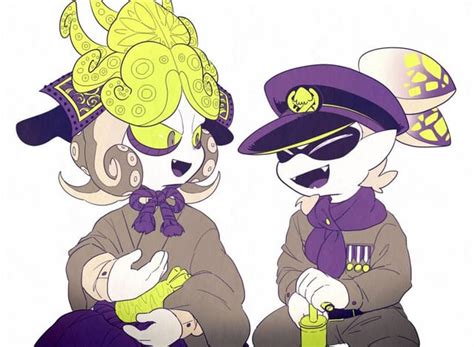 Capn Cuttlefish And Dj Octavio In His Human Form Arts Rsplatoon