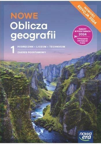 Podręcznik szkolny Geografia LO 1 Nowe Oblicza geografii podr ZP Ceny