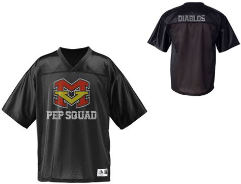 MVHS Pep Squad Black Jersey with Bling – The Bling Lab OC