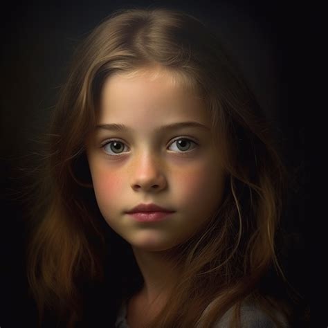 Portrait Of An 10 Year Old Girl By Devioustoc On Deviantart