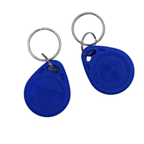 Token Llavero Mifare Mhz Para Control De Acceso Azul