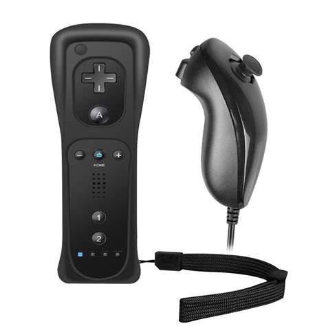 Kit Controle Nintendo Wii Remote Nunchuck Capa Silicone em Promoção