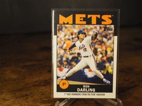 2021 Topps ESPN 30 For Once Upon A Time In Queens Part 2 Ron Darling