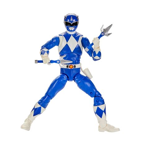 Power Rangers Lightning Collection Mighty Morphin Blue Ranger 6-Inch ...