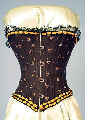 Old Rags Corset Ca 1900 France