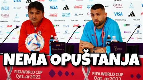 Zlatko Dalić i Mateo Kovačić o utakmici protiv BelgijiHrvatska vs