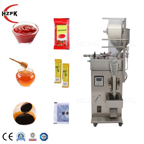 Hzpk Food Honey Paste Sachet Multi Function Packaging Machine Multi