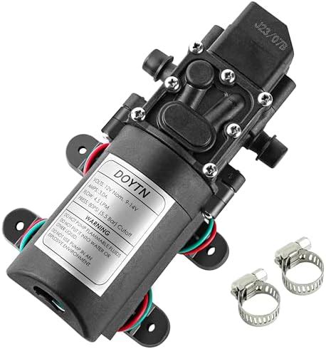 Amazon Bayite V Dc Water Transfer Pump With Hose Clamps