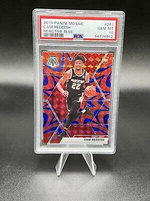 2019 20 Mosaic Cam Reddish RC Reactive Blue Prizm PSA 10 241 EBay