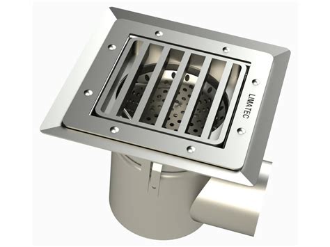 Floor Drain Trap 247x247 With A Side Outlet 100 Mm