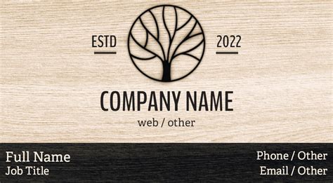 Free Landscaping Business Card Templates | VRDigs