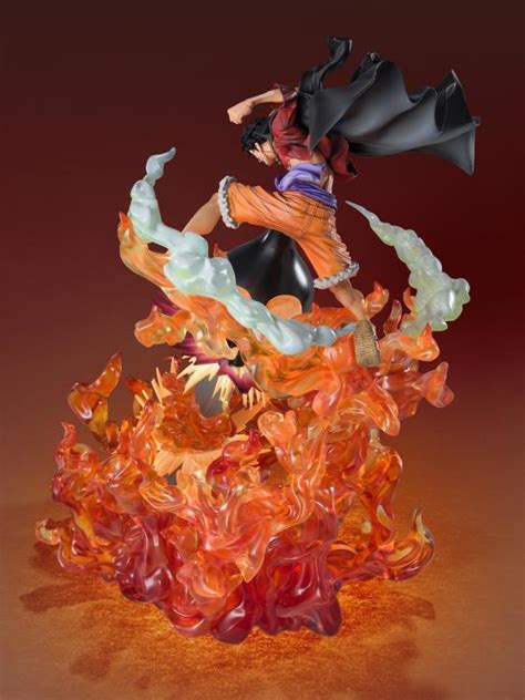 ONE PIECE Luffy Red Roc Statuette Zero Extra Battle 45cm