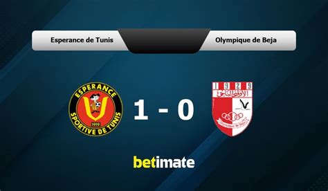 Olympique Béja X Espérance - Espérance de Tunis vs Olympique de Beja Prédiction, cotes et conseils ...