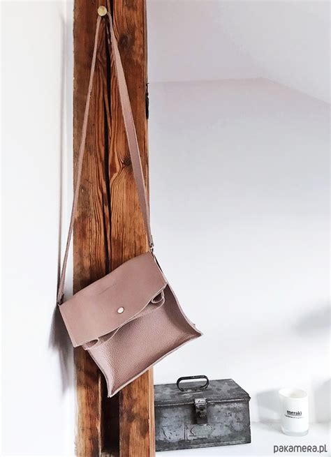 Boxy Bag S Nude dwuczęściowa torebka Pakamera pl