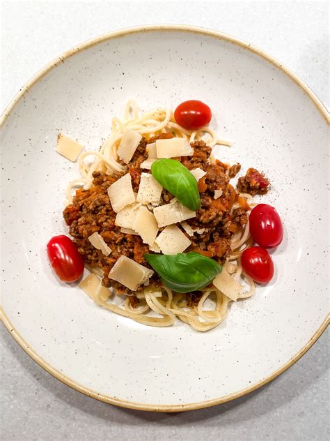 Spaghetti med köttfärssås Skippa Sockret