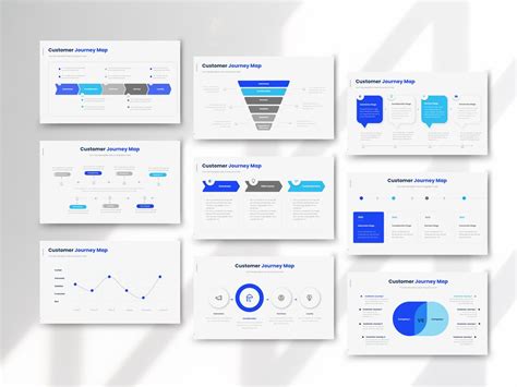 Customer Journey Map Powerpoint Template, Touchpoint Mapping ...