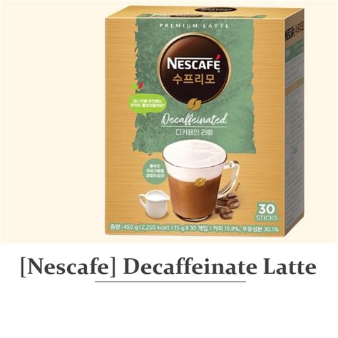 Nescafe Decaf Coffee Latte Decaffeinated Coffee Decaf Instant Coffee