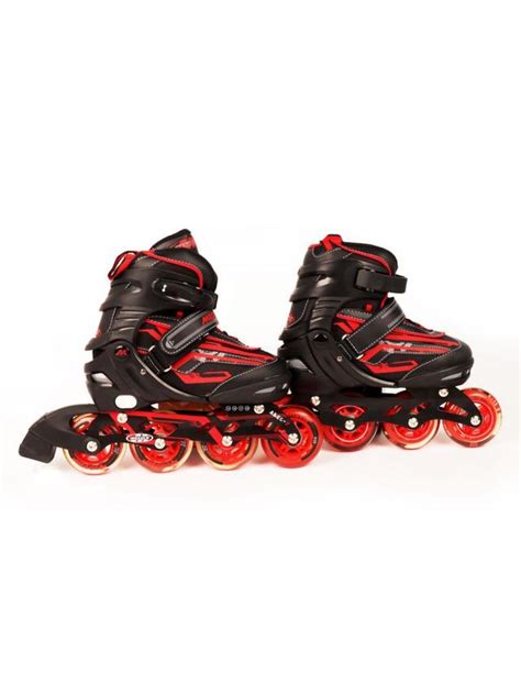 Mesuca Mesuca Adjustable Inline Skate Roller | MCB21067 Red Alum | Jomla.ae