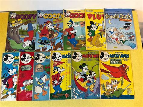 34 Alte Micky Maus Walt Disney Comics Hefte Kaufen Auf Ricardo