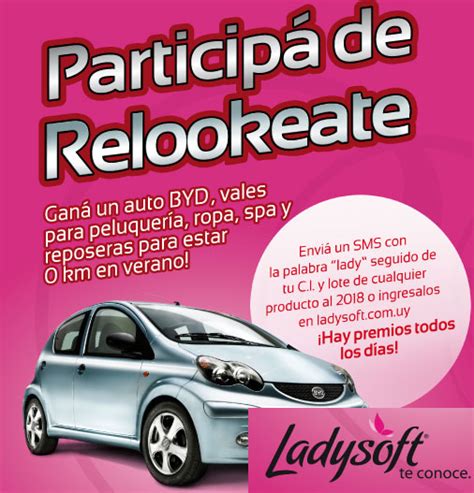 Promociones Sorteos Y Premios En Uruguay Promo Relookeate Ladysoft