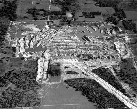 Florida Memory Aerial View Of The American Cyanamid Co Mine Donner