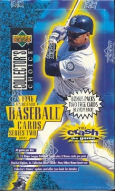 1996 Upper Deck Collectors Choice Series 2 Baseball Hobby Box Da