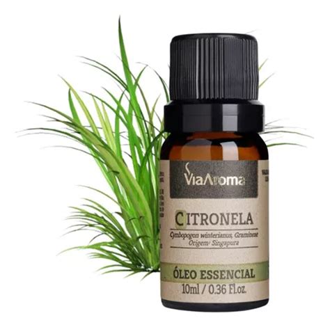 Leo Essencial Citronela Puro Via Aroma Ml De Difusor