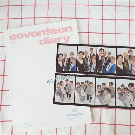 Seventeen Season S Greetings Diary Cut Unit Photoset Scoups