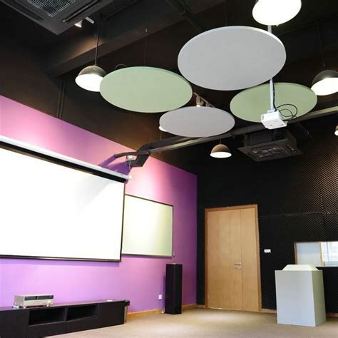 Music Studio Acoustic False Ceiling Hexagon Design Fiberglass