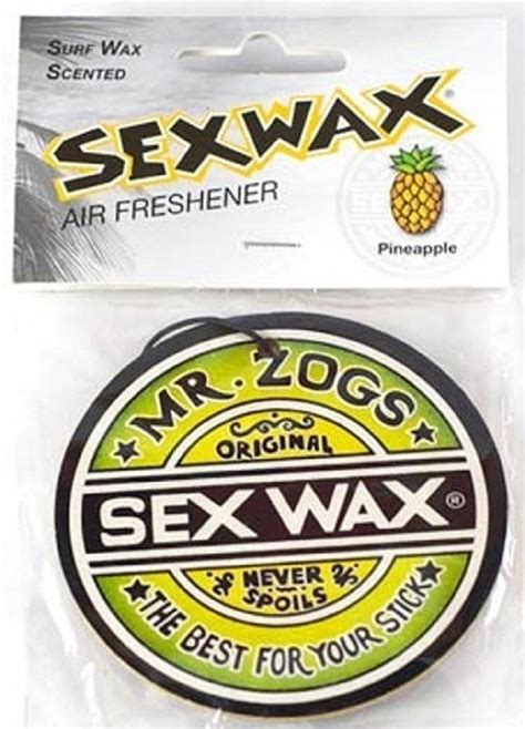 Mr Zog S Sex Wax Air Freshener Single Scent Choice Pineapple Free Shipping EBay