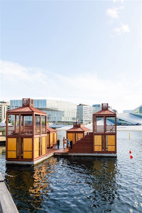 Act Studio And Borhaven Arkitekter Add Floating Sauna To Oslo Harbour