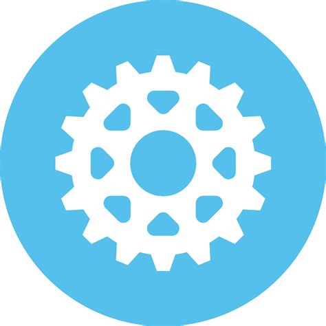 Settings Gear Vector SVG Icon SVG Repo