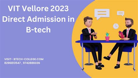 VIT Vellore 2023 Direct Admission In B Tech