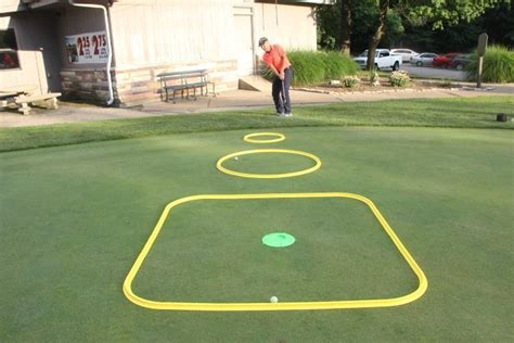 Cosmic Putting Track And Office Golf Game Glowgear Night Golf