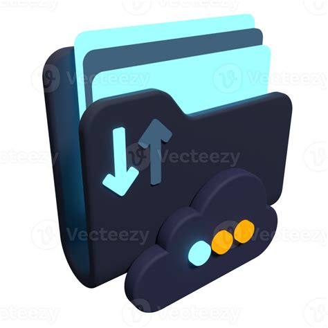 3d Rendering Illustration Of Folder Icon With Paper Document Simple Paper Folder Icon Folder