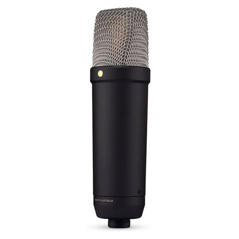 Rode NT1 5th Gen XLR And USB C Studio Microphone Black At Gear4music