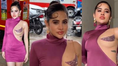 Urfi Javed Looks SEXYYY IN PINK DRESS Pixstory