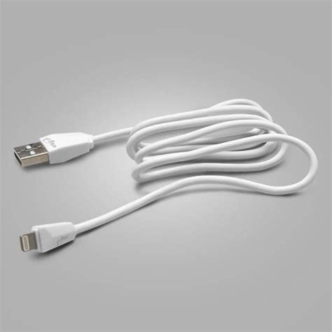 Cabo USB X Lightning Iphone 8 Pinos 2 Metros L820 ELG Branco Época