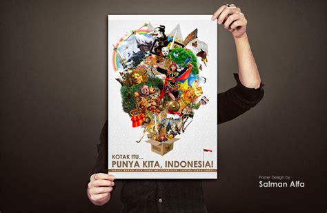 Poster Budaya Indonesia Salman Alfa