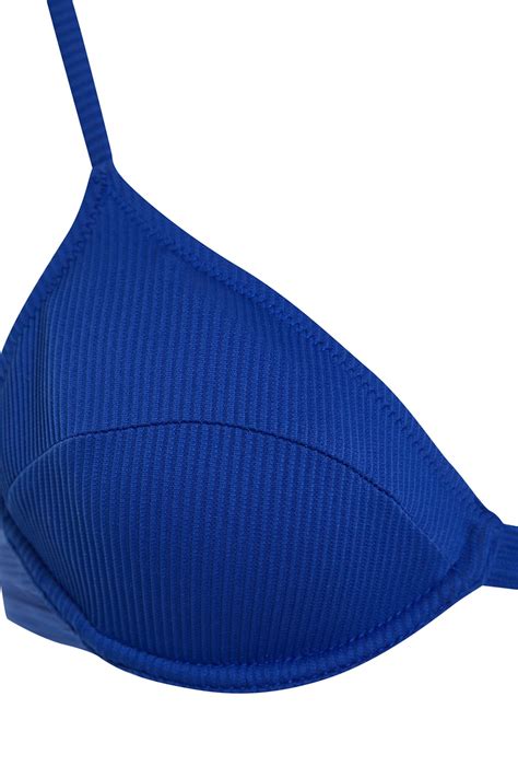 Trendyolmilla Saks Balkonet Dokulu Bikini Üstü TBESS BU Fiyatı Yorumları Trendyolmilla