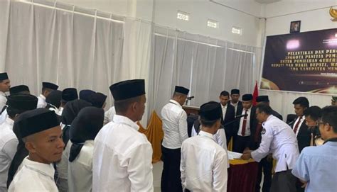 Kpu Mubar Lantik Anggota Ppk Pilkada Nawala Media