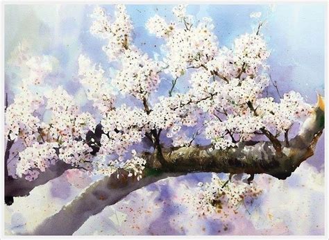 신종식 화백의 색 맑은 수채화 그림 Flower Painting Watercolor Art