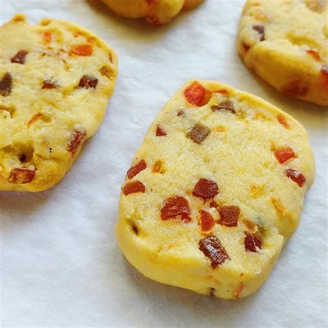 Tutti frutti cookies (candied fruit cookies) Recipe | flours and frostings