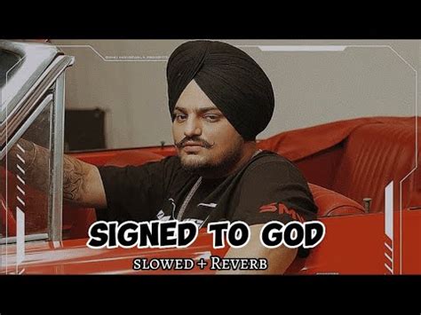 Signed To God Slowed And Reverb Sidhu Moosewala Lofi King