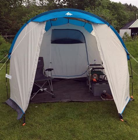 Quechua Arpenaz 4.1 Family Camping Tent 4 Man - camping fire cook