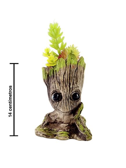 Vaso Decorativo Groot Cachepot Para Suculentas Vasinho Groo Elo