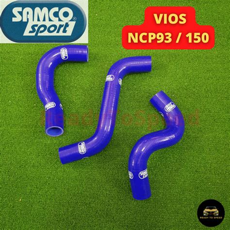 SAMCO Radiator Hose Toyota Vios NCP93 NCP150 2007 2013 Shopee